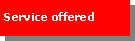 Text Box: Service offered